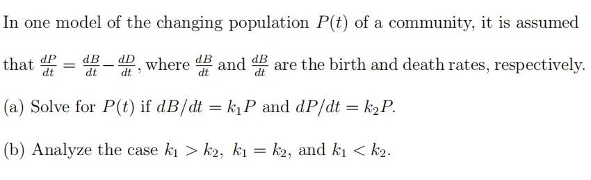 A Model That Describes The Population Of A Fishery In Which Harvesting Takes Place At A Constant Rate Given By Die Kp 2