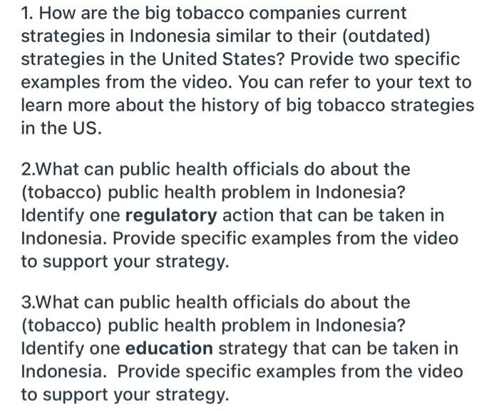 Description 1 From Chapter 15 Describe One Way In Which Public Health Professionals Have Tried To Combat The Problem O 3