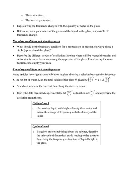 Waves And Optics Spring 2022 Project Description Singing Glasses The Project Aims At Studying The Sound Produced By Some 5