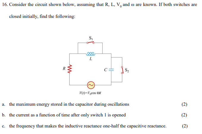 15 A High Pass Rl Filter Can Be Represented By The Circuit In The Figure Below With R Being The Internal Resistance Of 2