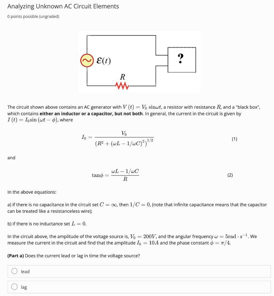 Please Answer All Parts A To E And Be Legible Thank You 1