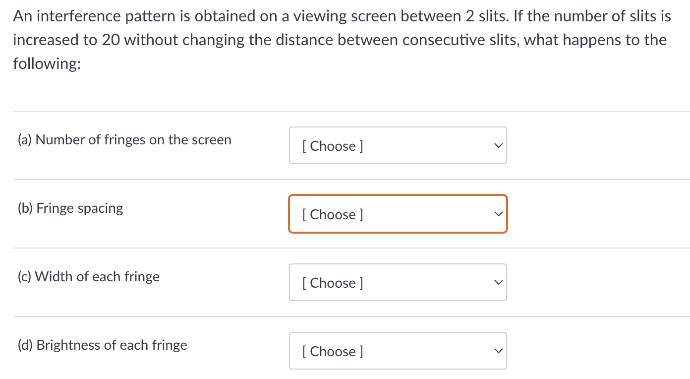 Answer The Following With Increase Decrease Or Remain The Same 1