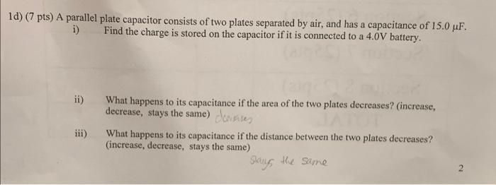 Please Help With All Parts 1