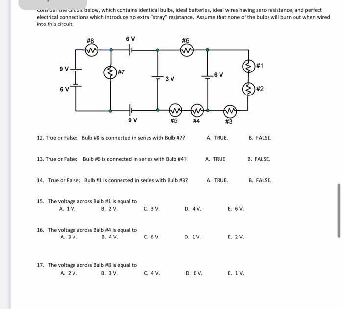 Conserce Locul Below Which Contains Identical Bulbs Ideal Batteries Ideal Wires Having Zero Resistance And Perfect E 1
