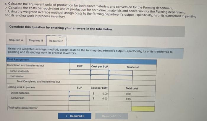 Required Information The Following Information Applies To The Questions Displayed Below Fields Company Has Two Manufac 4