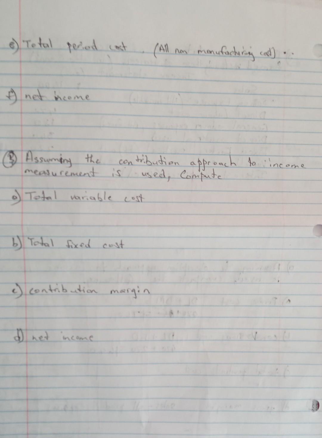 Sales The Income Statement Of A Company You Recently Formed Including These Statements In Income Statement Ooo 12 2