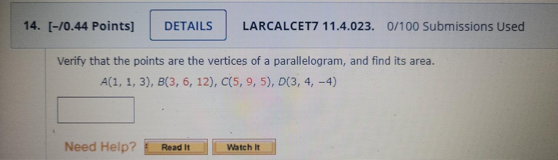 9 0 44 Points Details Larcalcet7 11 3 506 Xp 0 100 Submissions Used My Notes Ask Your Teacher Use A Graphing Utili 2