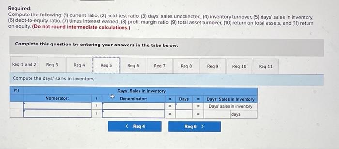 Selected Current Year End Financial Statements Of Cabot Corporation Follow All Sales Were On Credit Selected Balance 6