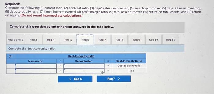 Selected Current Year End Financial Statements Of Cabot Corporation Follow All Sales Were On Credit Selected Balance 7