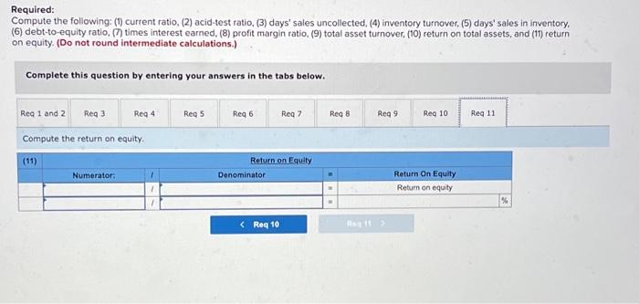 Selected Current Year End Financial Statements Of Cabot Corporation Follow All Sales Were On Credit Selected Balance 12