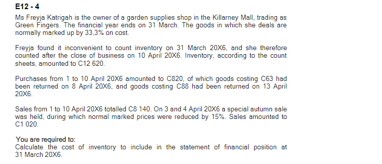 E12 4 Ms Freyja Katrigah Is The Owner Of A Garden Supplies Shop In The Killarney Mall Trading As Green Fingers The F 1