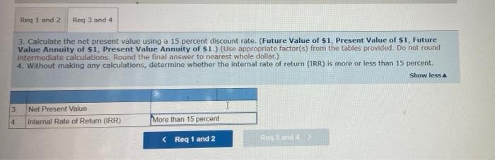 Merrill Corp Has The Following Information Available About A Potential Capital Investment Initial Investment Annual Ne 3