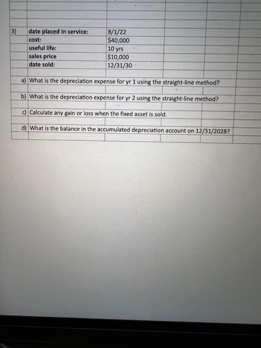 125 Zoom Insert Table Add Category Pg 3 Pg 1 Pg 2 Pg 4 Name Acct 2301 1 6 1 22 140 000 Date Placed In Service Cost 2