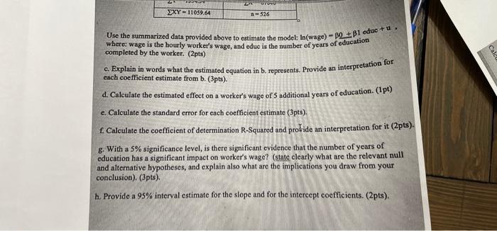 From A Local Town Record Information Is Gathered About Workers Wages And Their Educational In Workers Wages And The N 2