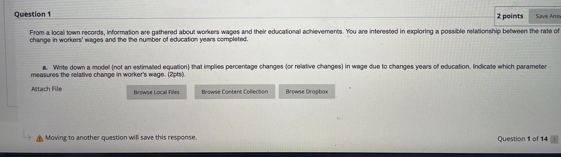 Remaining Time 2 Hours 58 Minutes 34 Seconds Question Completion Status L A Moving To Another Question Will Save Th 2