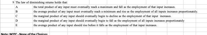 20 1 Comprchensive Exercises The Following Table Describes A Daily Production Function For Pinas Co Which Hires Work 2