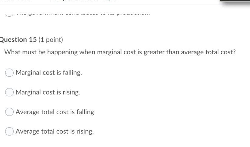Question 14 1 Point Because General Knowledge Is Not Excludable Which Of The Following Results Private Markets Would 2