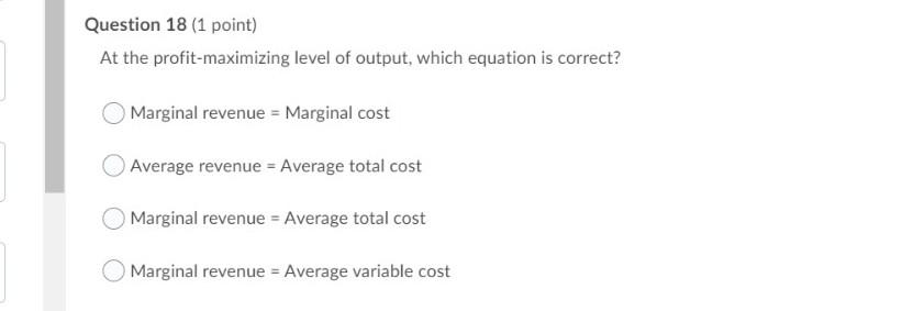 Ime Left 2 53 25 Md Apurba Khan Attempt 1 Proctor Liselle Tapan Question 17 1 Point A B Price Price Mc Atc P Q 2