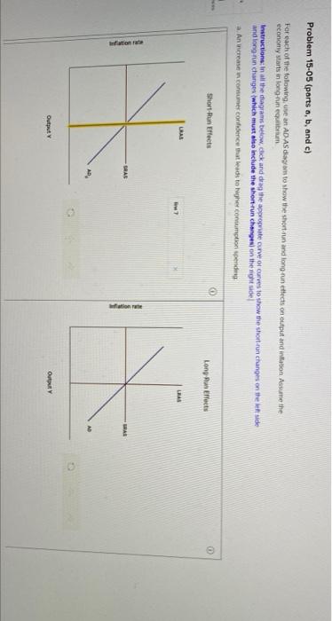 Problem 15 05 Parts A B And C For Each Of The Following Use An Ad As Diagrams To Show The Short Sun And Long Runette 1