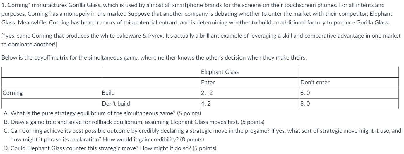 1 Corning Manufactures Gorilla Glass Which Is Used By Almost All Smartphone Brands For The Screens On Their Touchscre 1