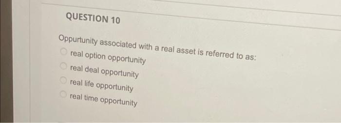 Question 1 The Additional Cash Flow That Results From Capital Budgeting Decisions Generated By A New Product Is Referre 4