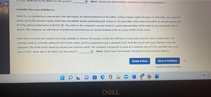 Search Fin 301 Assignment 11 Ch 10 The Cost Of Capital X Consider The Case Of Turno Tools Una Has A Targeta De 45 And 5 2