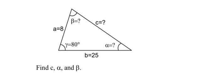 B C A 8 V 80 A B 25 Find C A And B 1