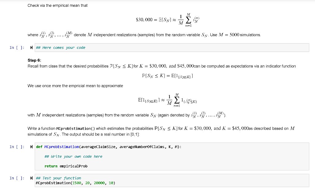 Hello I Need Homework On Python And Please Help Me With The Blanks Under The Picture Import Numpy As Np Import Math D 4