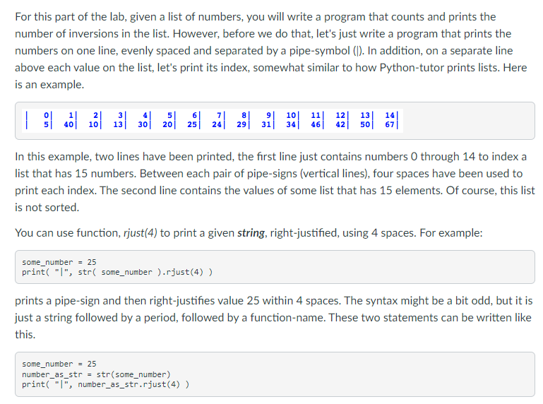 Part A Intro These Functions Will Make It Possible For You To Have Access To The Values That Your Program Will Use Wi 1