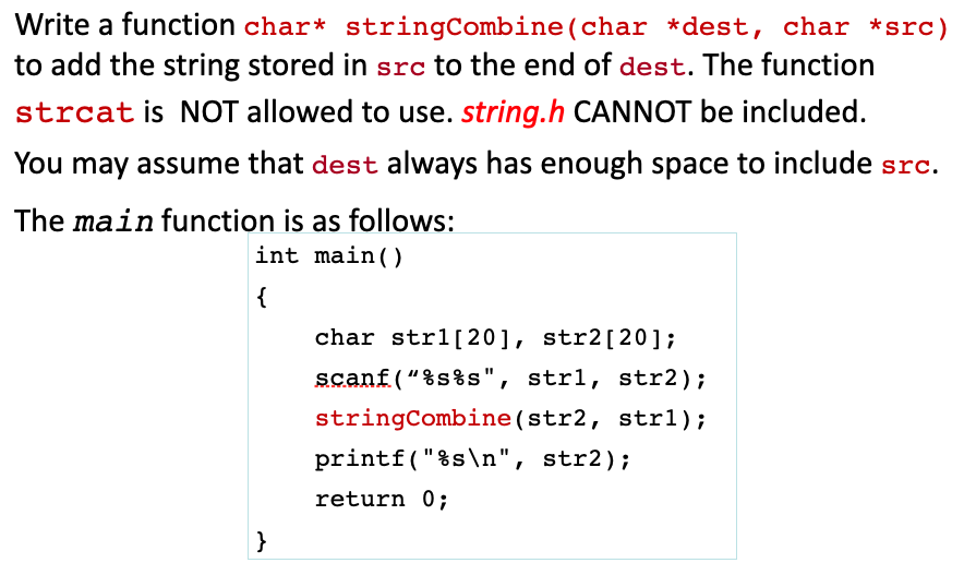 Use C Language To Do It Plz 1