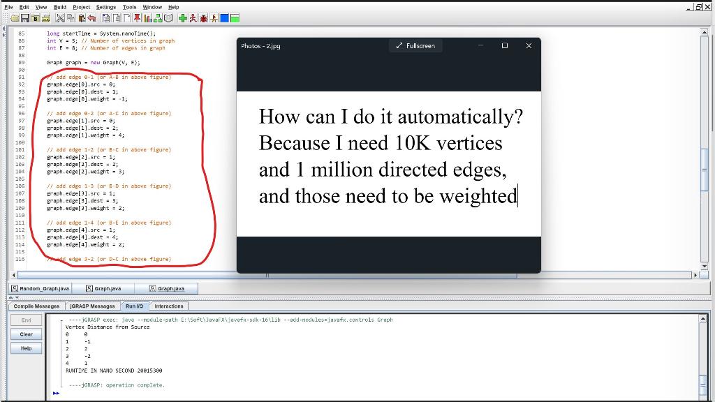 Please Give Me The Code In Java 1