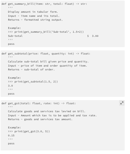 How Would You Code For The Following Functions In Python Function Prototypes Are Below To Receive A List Of Tuples Th 2