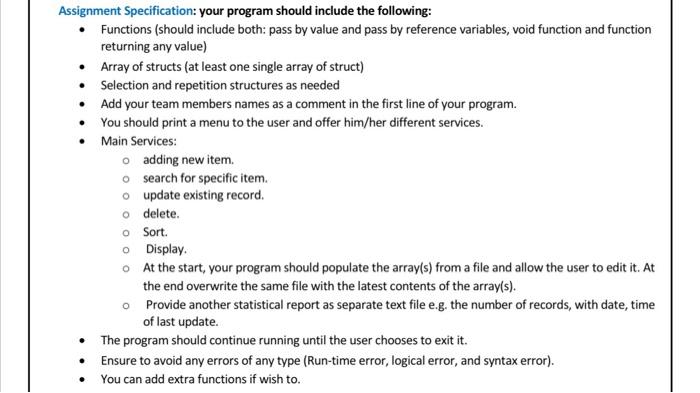 I Want You To Write Me A Program In C The Blue Images Are Examples Of The Library System I Want You To Do The Same In 1