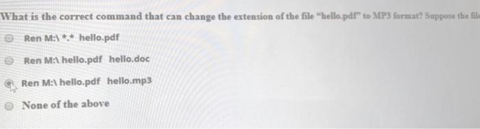 Question 2 15 Points Le Say Vou Changed All Files From Png To Jpg Using Cmd Command In Windows Os Do You Expect That Yo 2