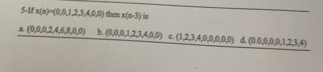 5 1fx N 0 0 1234 0 0 Then X 1 3 Is 2 0 0 0 2 4 6 8 9 0 60 0 0 1234 0 0 C 1 234 0 0 0 0 0 D 0 0 0 0 0 1 2 3 4 1