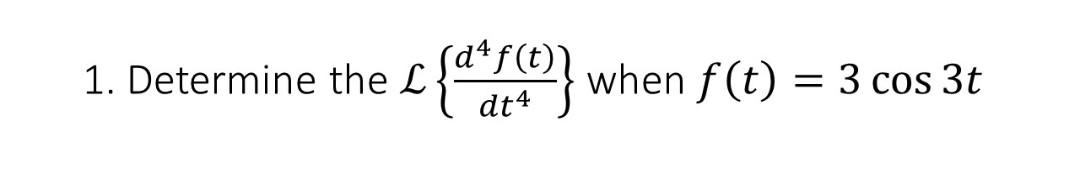 1 Determine The L C When F T 3 Cos 3 Dt4 1