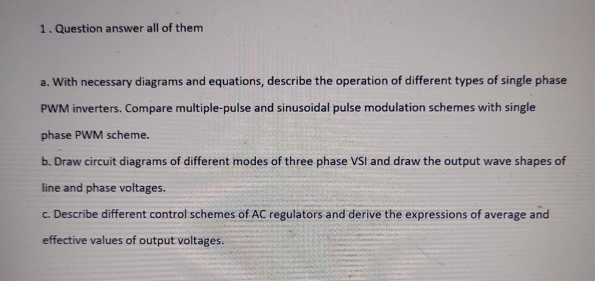 Please Solve These A B C These Are The Set I Need A Correct Answer Not Wrong Answer Please Do It I Gave Vote Please 1