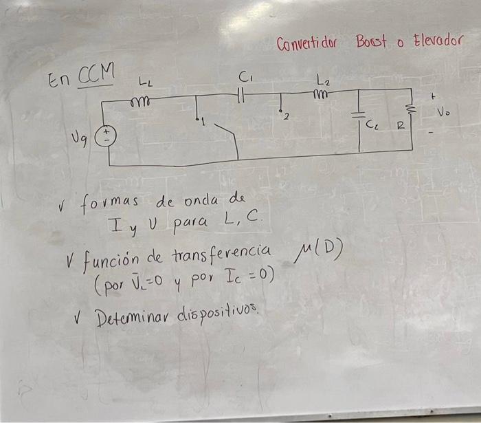 1 Find Waveforms For I And V For L C 2 Tranfer Function U D For Vl 0 And Ic 0 3 Determine The Dispositives Inside 1 2