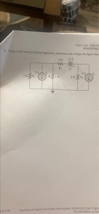 Ecet 110 Circuit Anal Homework Cha 9apply Delta Wye Conversions And Can Be Current In The Circuit Shown Below 2 2 12 20 2