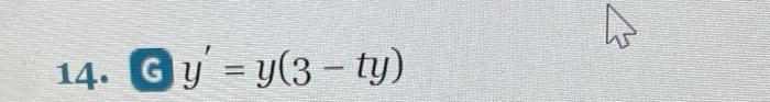 In Each Of Problems 13 Through 16 Draw A Direction Field And Plot Or Sketch Several Solutions Of The Given Differenti 2