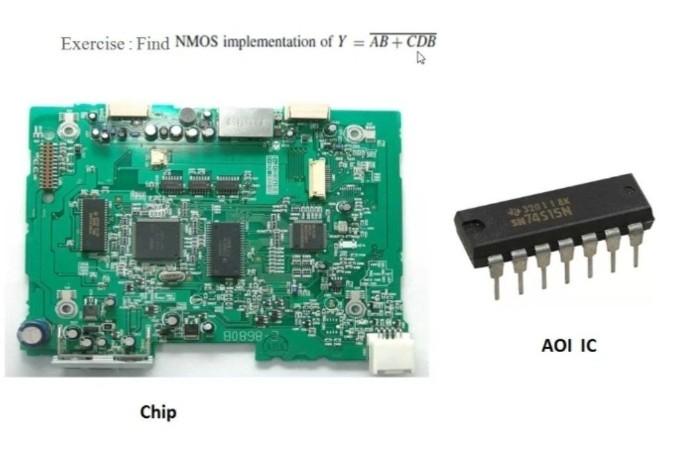 Exercise Find Nmos Implementation Of Y Ab Cdb D 23320113 574s1sn 80898 Aoi Ic Chip 1