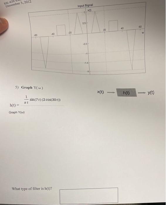 Be420 December 3 2012 Input Signal 05 60 40 20 20 W M 18 40 0 5 1 15 5 Graph Yaw X T H T Y T 1 Sin 7 2 Cos 1