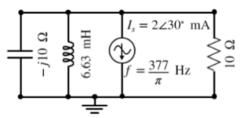 Determine The Time Dependent Function Describing The Current Source Capacitance Inductive Impedance Zl The Thevenin 1