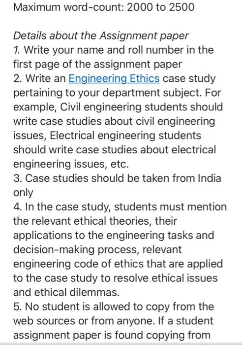 Choose A Topic From The Below Given And Write 2000 To 2500 Words 1