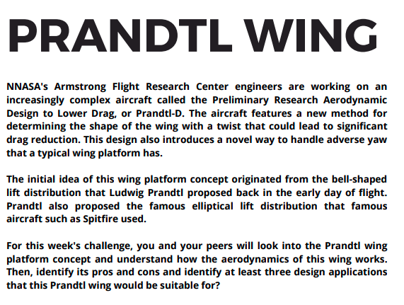 Prandtl Wing Nnasa S Armstrong Flight Research Center Engineers Are Working On An Increasingly Complex Aircraft Called T 1