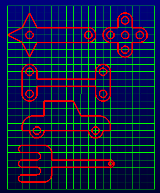 Die Cut Indications 1 Each Grid Square Is 3 4 Inch On A Side 2 Consider That The Type Of Material To Be Used Is 1030 1