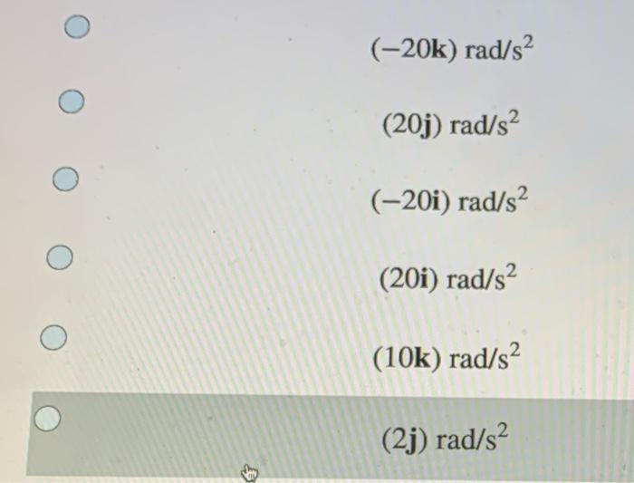 A Wheel Spins At A Constant Rate Of 10 Rad S In The Direction Shown About An Axis That Is Mounted To A Frame Which Is It 2