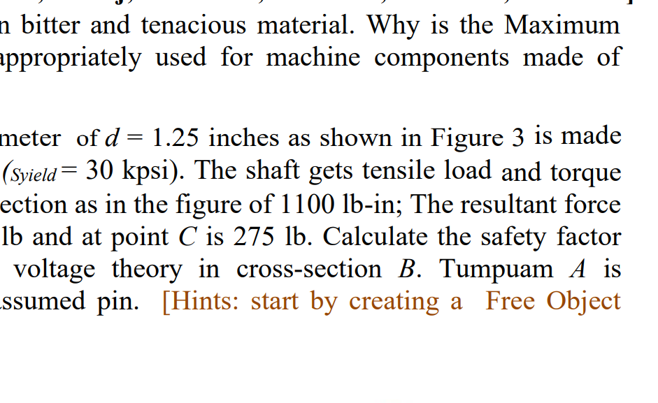 30 Minutes Weight 20 Cpl D Cpl J Cpmk 1 Cpmk A Explain The Difference Between Bitter And Tenacious Material Norm 3