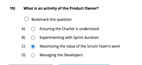 What Is An Activity Of The Product Owner