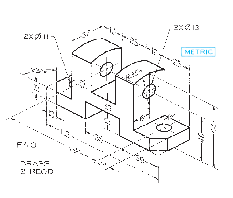Make The 2 D Sketch Using Solidworks With Showing And Explaining Each Step In Pics Or Vid Then Convert It To 3 D Show A 1